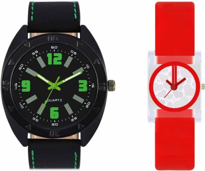 VALENTIME VL18VT09 New Latest Stylish Designer Collection Leather Combo Couple Fancy Casual Best Offer Watch  - For Men & Women   Watches  (Valentime)