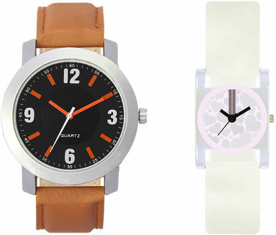 View VALENTIME VL28VT10 New Latest Stylish Designer Collection Leather Combo Couple Fancy Casual Best Offer Watch  - For Men & Women Wrist Watches Price Online(Valentime)