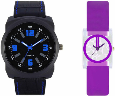 View VALENTIME VL32VT07 New Latest Stylish Designer Collection Leather Combo Couple Fancy Casual Best Offer Watch  - For Men & Women Wrist Watches Price Online(Valentime)