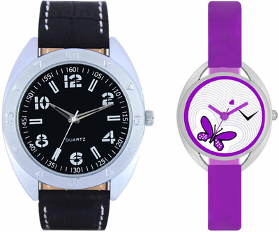 View VALENTIME VL31VT02 New Latest Stylish Designer Collection Leather Combo Couple Fancy Casual Best Offer Watch  - For Men & Women Wrist Watches Price Online(Valentime)