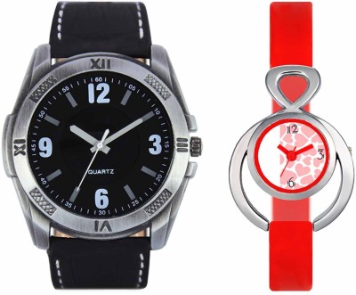 VALENTIME VL34VT14 New Latest Stylish Designer Collection Leather Combo Couple Fancy Casual Best Offer Watch  - For Men & Women   Watches  (Valentime)