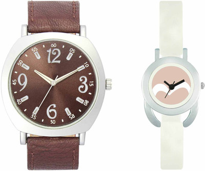 View VALENTIME VL46VT20 New Latest Stylish Designer Collection Leather Combo Couple Fancy Casual Best Offer Watch  - For Men & Women Wrist Watches Price Online(Valentime)