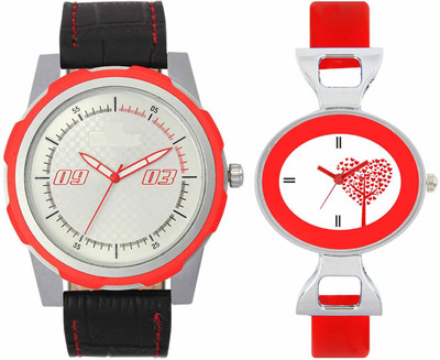 

VALENTIME VL42VT31 New Latest Stylish Designer Collection Leather Combo Couple Fancy Casual Best Offer Watch - For Men & Women