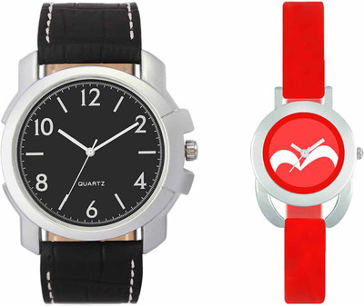 View VALENTIME VL35VT19 New Latest Stylish Designer Collection Leather Combo Couple Fancy Casual Best Offer Watch  - For Men & Women Wrist Watches Price Online(Valentime)