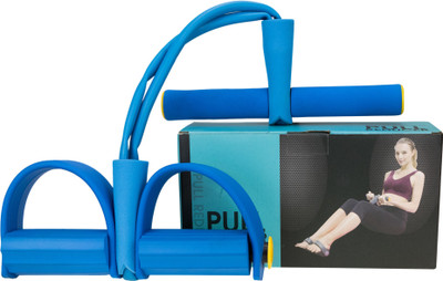 

AVMART Ab Builder and Tummy Trimmer Ab Pull Exerciser Resistance Tube Ab Exerciser(Blue)