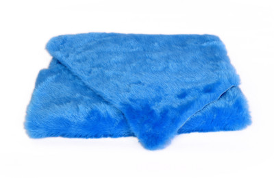 

Vardhman Fur Cloth Light Blue ( Ferozi ) Colour, Size 38 " x 34" , 2 Cms Hair Length Used For Dresses, Soft Toys Making, Jackets ,Cushions, Decorations Etc