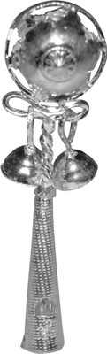 

Kataria Jewellers 21.24 Grams BIS Hallmarked Silver Baby Khilona Rattle(Silver)