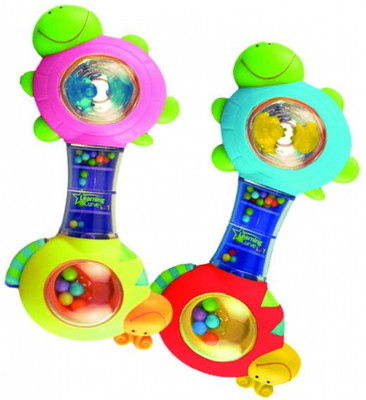 The First Year Shaken Shells Rattle Asst (Packed in CDU) Rattle(Multicolor)