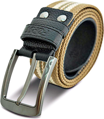 

Forst Men Formal Green Genuine Leather Belt, Olive