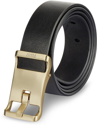 

Forst Men Formal Black Genuine Leather Belt