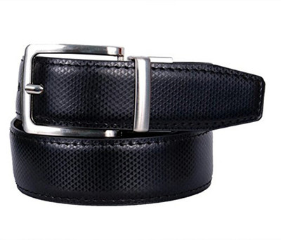 

Cyclone Men Casual Black Genuine Leather Reversible Belt