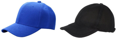 FashMade Solid Sports/Regular Cap Cap(Pack of 2)
