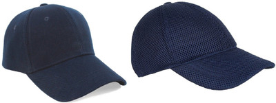 BNB Solid Sports/Regular Cap Cap(Pack of 2)