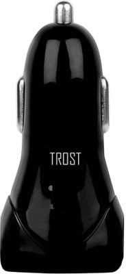 

Trost 2.1 Amp Turbo Car Charger(Black)