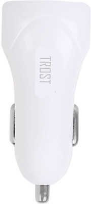 

Trost 2.1 Amp Turbo Car Charger(White)