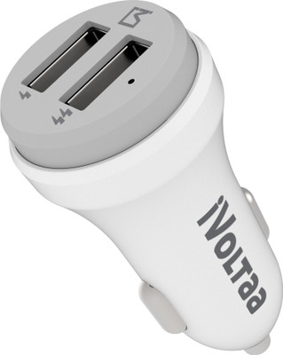 

iVoltaa 3.1 Amp Turbo Car Charger(White)