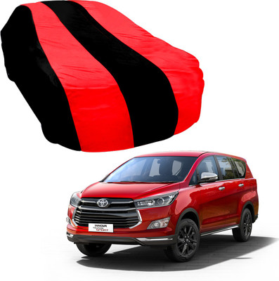 Purpleheart Car Cover For Toyota Innova (Without Mirror Pockets)(Black, Red)