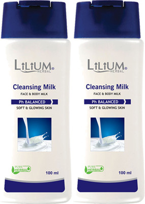 

LILIUM Lilium Regular Cleansing Mlik 100ml Pack of 2(100 ml)