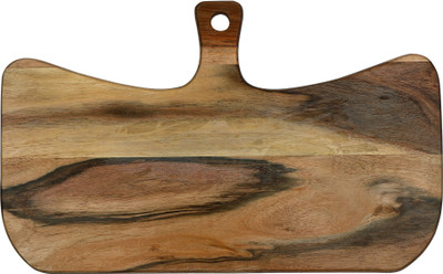 

Anything & Everything Wood Cutting Board(Brown)