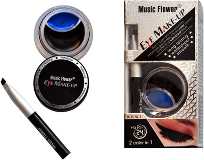

Music Flower Long Lasting, Waterptoof and Smoth Eye liner 4 g(Black)
