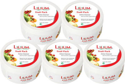 

LILIUM Lilium Active Cleanser Fruit Pack 100ml Pack of 5(100 ml)