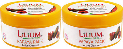 

LILIUM Lilium Papaya Active Cleanser Pack 100ml Pack of 2(100 ml)