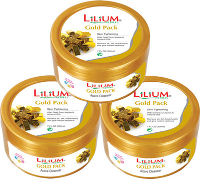 

LILIUM Lilium Gold Pack 200ml Pack of 3(200 ml)