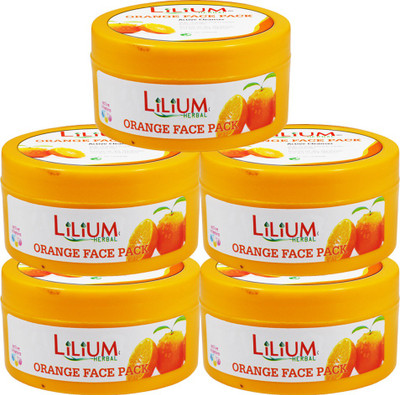 

LILIUM Lilium Orange Active Cleanser Face Pack 100ml Pack of 5(100 ml)