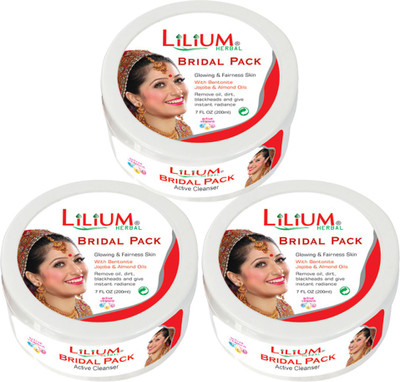 

LILIUM Lilium Bridal Pack 200ml Pack of 3(200 ml)