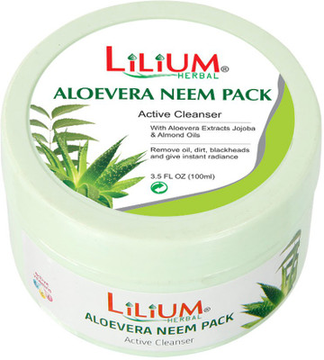 

LILIUM Lilium Aloe Vera Neem Face Pack 100ml(100 ml)