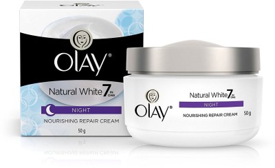 OLAY Natural White 7 in 1 Night Nourishing Repair Cream(50 g)