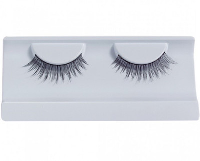

Kryolan 9371 Stage False Fake Black Eyelashes TV3 Dramatic Real Hair(Pack of 1)
