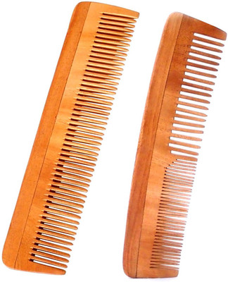

Healthllave Neem Wood Comb (Coarse-Fine Toothed & Fine Toothed)