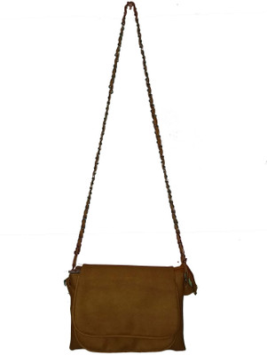 

sk noor Sling Bag(Tan)