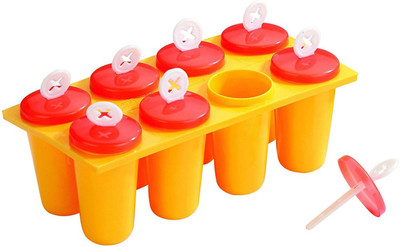 

MasterCook Kwality Kulfi 8 Cube Multicolor Plastic Ice Cube Tray(Pack of 1)