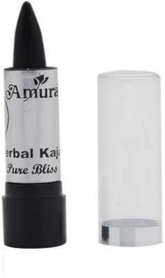 

AMURA Herbal Kajal Dry Pure Bliss(Black, 3 g)