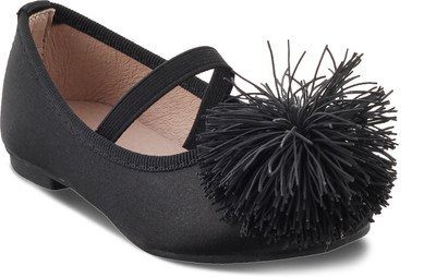 

KITTENS Girls Slip on Ballerinas(Black