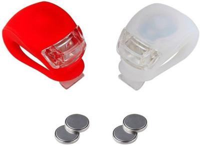 

AVB Frog Style Water Resistant Bicycle LED Front Rear Light Combo(Red, White)