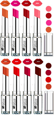 

Forsure Rose Pink,Sweet Red,Peach,Nude,Brick Nude,Hot Red,Magenta,Maroon VELVET MATTE LIPSTICK(Rose Pink,Sweet Red,Peach,Nude,Brick Nude,Hot Red,Magenta,Maroon)