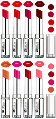 

Forsure Hot Red,Magenta,Maroon,Ruby Red,Rose Pink,Sweet Red,Peach,Nude VELVET MATTE LIPSTICK(Hot Red,Magenta,Maroon,Ruby Red,Rose Pink,Sweet Red,Peach,Nude, 32 g)
