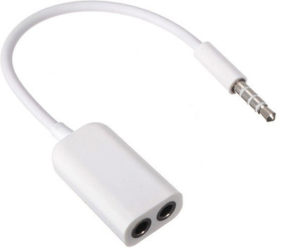 

Dhhan Audio Cable 3.5 Mm Headphone Splitter(White)