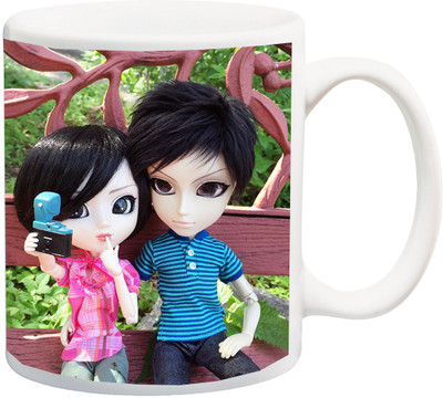 

Stylotrendz Selfie Girl Perfect gift for Girlfriend/Wife Ceramic Mug(325 ml), Multicolor