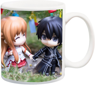 

Stylotrendz Holding her hand in public is a way of saying you're proud to have her feelings Ceramic Mug(325 ml), Multicolor