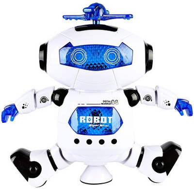 

Prefun Naughty Dancing Robot with Swinging Arms & Head with Lights & Music(Multicolor)
