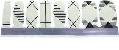 

Republic Of Skin London Nail Polish Stickers - Geometry Box(Black & White)