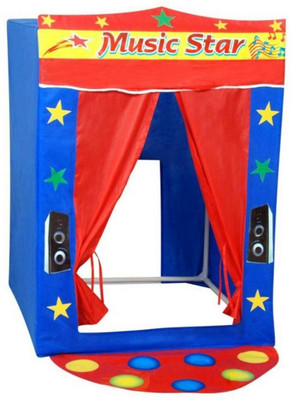 

vbenterprise Multicolour Non Toxic Music Star Tent House(Multicolor)