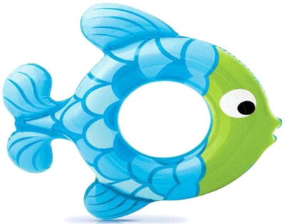 

Kashti Swim Along Rings Fish Inflatable Pool Swim Tube(Multicolor)