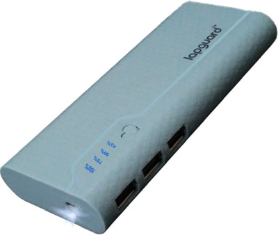 Lapguard 10400 mAh Power Bank(White, Lithium-ion)