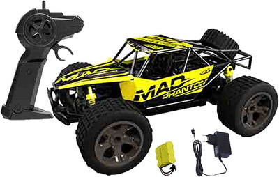 Webby 2.4GHz 1:18 Die Cast Mad Phantom High Speed Car(Yellow)