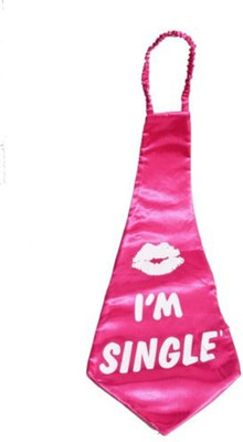 

Funcart Novelty Jumbo Tie I'M Single Pink